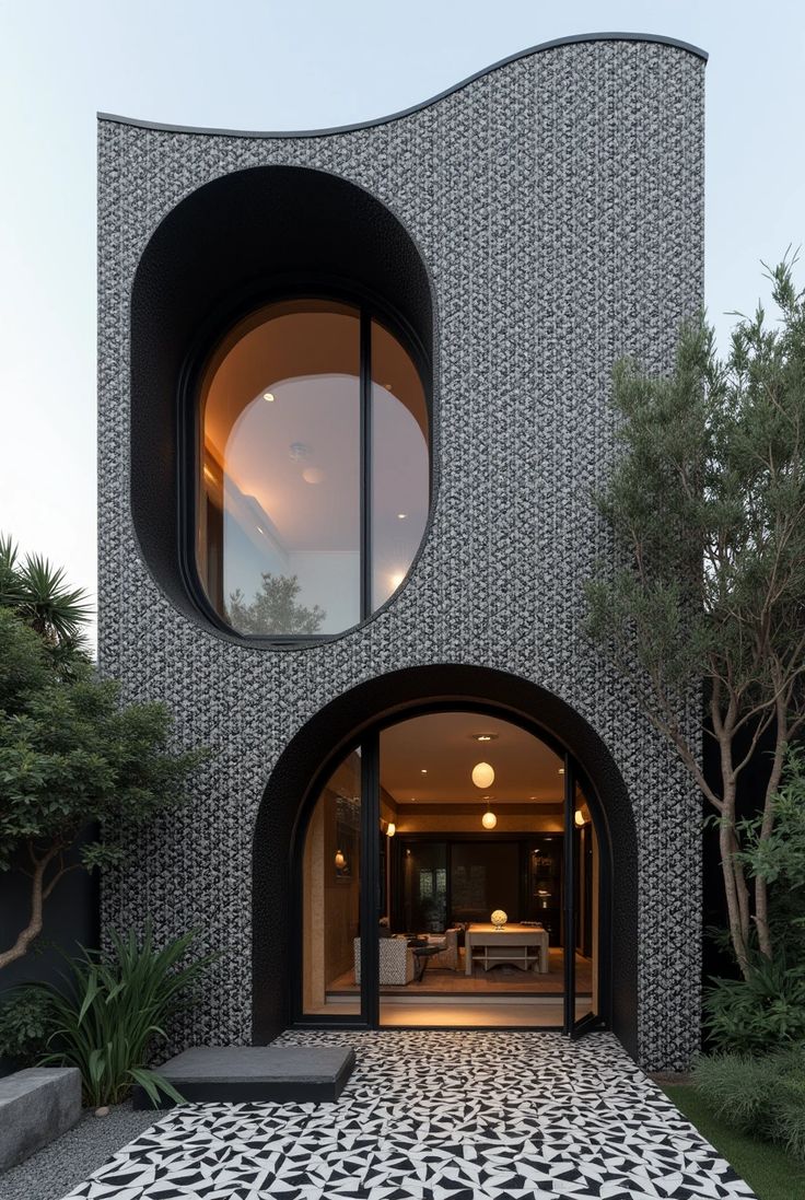 عکس نمای ویلا خاص و لاکچری