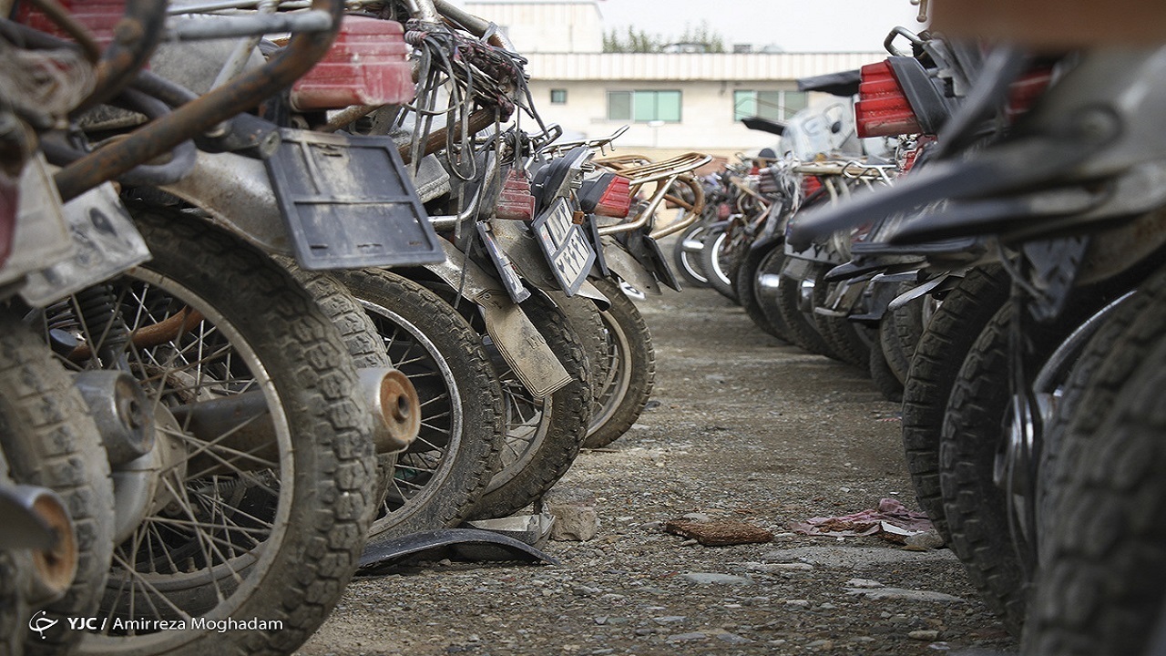فرآیند اسقاط ۱۹۰ هزار دستگاه موتور سیکلت و خودرو به پایان رسید